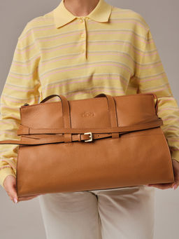 Сумка Rumi DBR 31152 коричневый лист фото 2