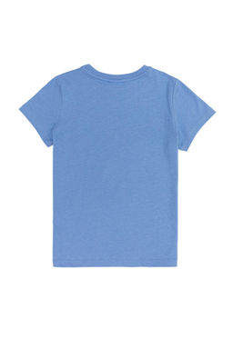 Темно-синяя футболка с круглым вырезом для мальчиков - U.s. polo assn фото 5