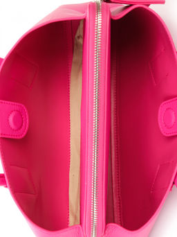 LACCOMA сумка АЛ3003-фуксия натуральная кожа хлопок  фото 6