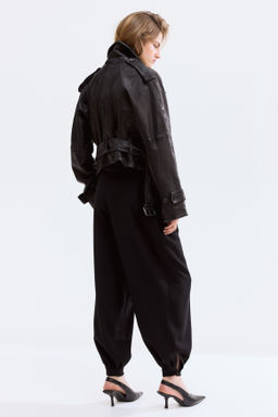 Pleated balloon trousers - H&m фото 4
