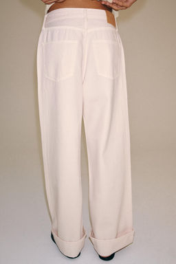 ZW COLLECTION 100% LINEN TOP WITH TIES - Zara фото 30