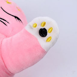 Подушка - подголовник для путешествий Котик, мягкая игрушка, 70 см - Milo toys фото 5