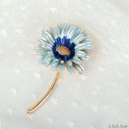 Брошь Цветок / 1355 /уп 24/ - Галеонтрейд фото 3