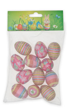 Пасхальный декор "Яйца" 3,5 см (12 шт) SF-7862, ассорти №6