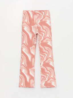 Beli Lastikli Desenli ?spanyol Pa?a K?z ?ocuk Tayt Pantolon