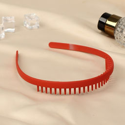 Цена за 12 шт. Ободок для волос «Шейла», длинные зубчики, 2 см, МИКС