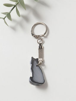 Брелок "Лисичка сидит" (барельеф), 3,5см