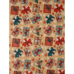 Набор упаковочной бумаги «Зимние истории»,4 листа, 70 × 100 см