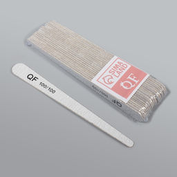 Набор пилок для ногтей, капля, набор 20 шт., деревянная основа, 100/100 грит, 18 см