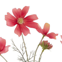 Цветок искусственный "Космея", L18 W16 H60 см