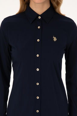 Kad_n Lacivert Uzun Kollu Basic G_mlek - U.s. polo assn фото 6