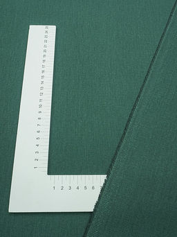 Костюмный джинс с эффектом велюра цв.Темная хвоя, ш.1.5м, хлопок-100%, 220гр/м.кв