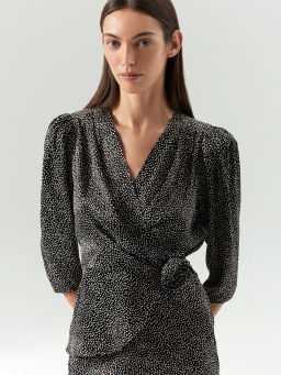 ЕМКА NEW / Блузка с коротким рукавом из 100% вискозы - Emka фото 4