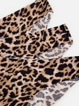 31204122102 Трусы женские в наборе из 3 шт. Edison черный принт - Infinity Lingerie фото 10