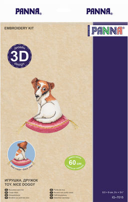 Набор для вышивания PANNA IG-7015 Игрушка. Дружок 8.5 х 9 см