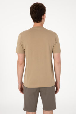 Erkek Regular Fit Bisiklet Yaka Haki Ti__rt Sepette S_rpriz _ndirim - U.s. polo assn фото 5