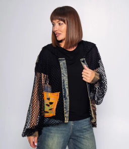 Куртка #КТ1236, чёрный