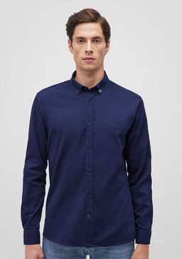 Lacivert Gomlek - Mavi фото 3