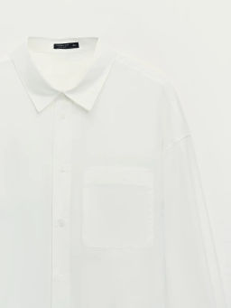 Рубашка oversize из 100% хлопка / Zarina  фото 10