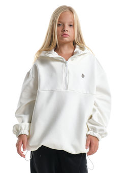 Худи оверсайз с капюшоном на молнии утепленное с карманом UD 8038 - Mini maxi фото 22