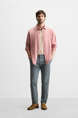 SKINNY FIT CHINO TROUSERS - Zara фото 46