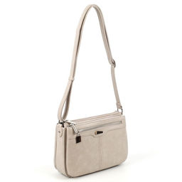 Женская сумка через плечо с тремя отделениями 87008 Хаки