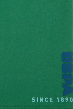 Erkek _ocuk Ye_il Bisiklet Yaka Ti__rt Sepette S_rpriz _ndirim - U.s. polo assn фото 3