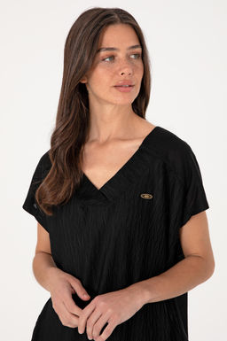 Kad_n Siyah Ti__rt Sepette S_rpriz _ndirim - U.s. polo assn фото 2