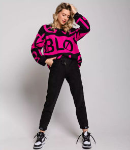 Брюки #МСК8663, чёрный