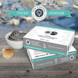 Набор аппликаций с грязью иловой сульфидной Сакского озера 10 шт Х 240 г