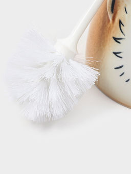 Ёршик для унитаза с подставкой «Кошка», фарфор, МИКС