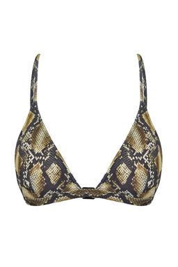 Y?lan Desenli Ucgen Kapl? Bikini Ustu TBESS20BU0268