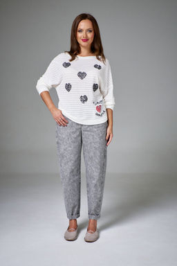 Джемпер AVE RARA 2245 экрю  фото 2