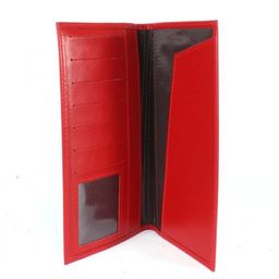 Портмоне/клатч жен Croco-ПР-959 натуральная кожа 4 отд, 8 карм, красный матовый (16) 239898  фото 3