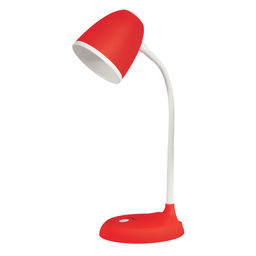 TLI-228 RED E27 Светильник настольный, 60W. Цоколь Е27. Механический выключатель. Красный. ТМ Uniel.