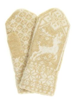 Варежки женские "Олень" ПП 3202-20