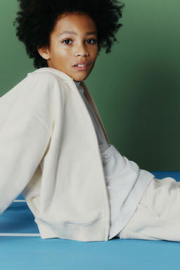 SUDADERA CREMALLERA JOGGING / Crudo - Zara фото 5