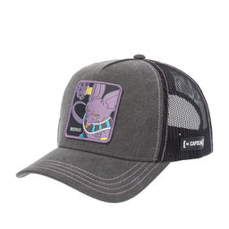 Бейсболка CAPSLAB арт. CL/DBS6/1/CT/BEE Dragon Ball Beerus (серый)