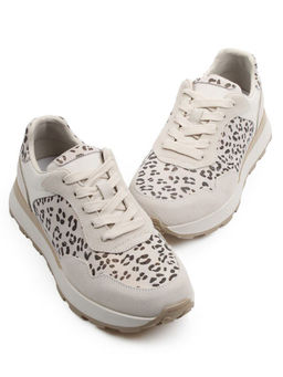 03-A1027-8 LT. BEIGE Кроссовки женские (натуральная замша, натуральная кожа)