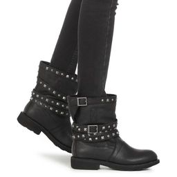 Женские ботинки BIKKEMBERGS Артикул 2520293, черный  фото 2
