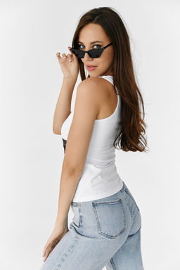 Майка Натали 7214 из хлопка с лайкрой фото 17