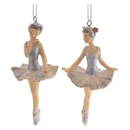 Изделие декоративное подвесное "Балерина", L5 W4,5 H11 см, 2в.