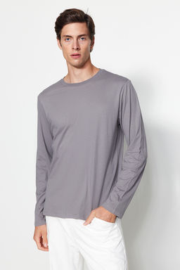 TRENDYOL MAN Siyah-Lacivert-Antrasit Regular/Normal Kesim 3lu Paket Basic %100 Pamuk Tok T-shirt TMNAW21TS0197 - Trendyolmilla фото 2
