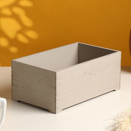 Набор ящиков деревянных Прованс 3 в 1 (25х14,5х10; 23х12,5х9; 21х10х8)см светло-серый - Дарим красиво фото 4