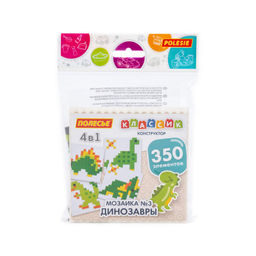 Конструктор Классик Мозаика №3 (динозавры) (350 элементов) (в пакете) - Полесье фото 8