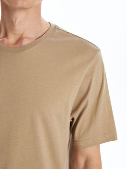 Bisiklet Yaka Penye Erkek Ti??rt