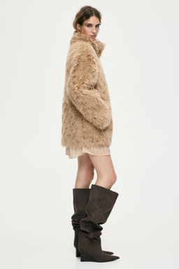 Abrigo con cuello elevado - H&m фото 6