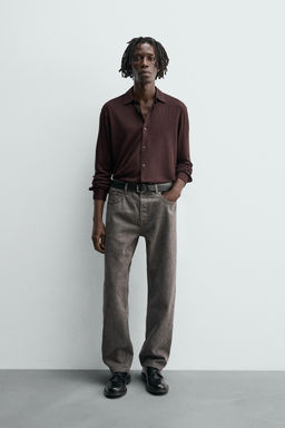 TEXTURED JACQUARD SHIRT