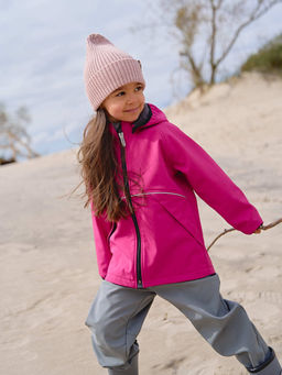 Куртка Softshell демисезонная Фуксия - Bungly фото 9