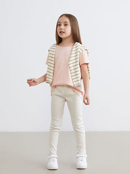 Beli Lastikli K?z ?ocuk Pijama Alt